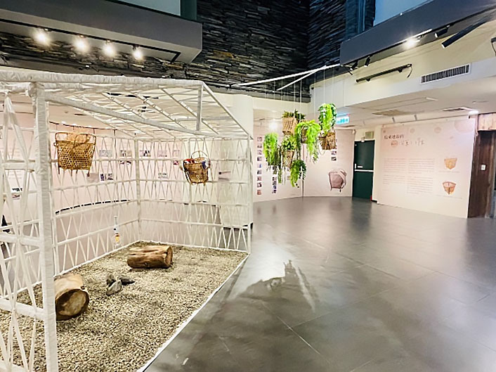 肩上的技藝與記憶—泰雅族kiri特展展示區-展場照片