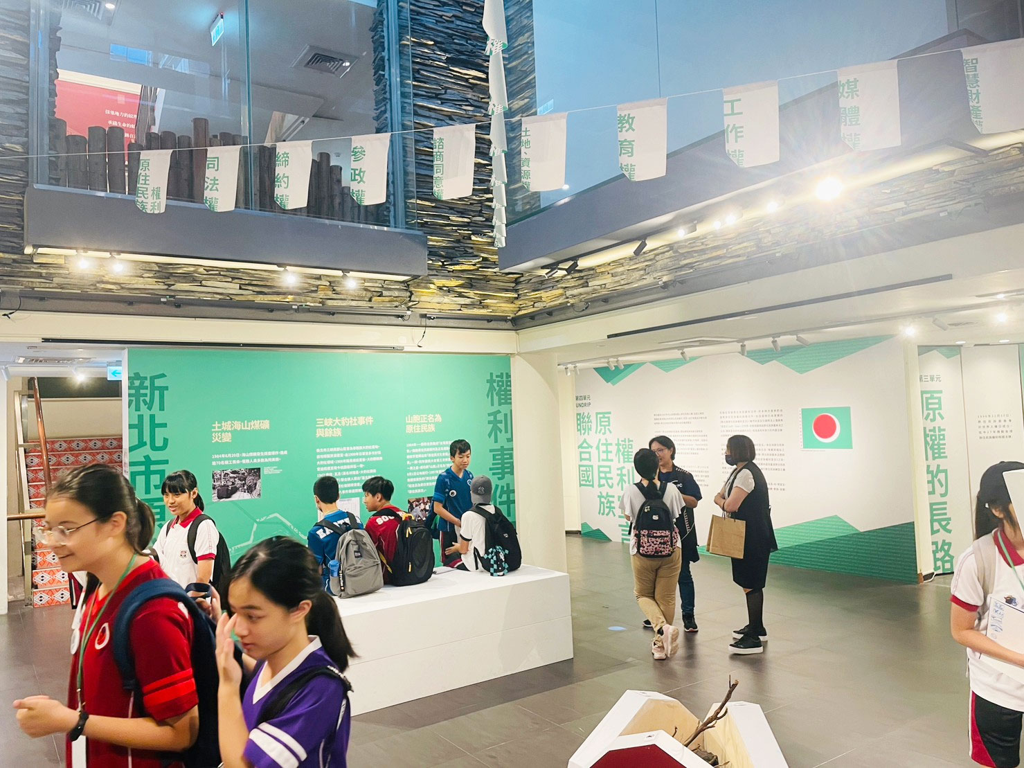 原住民族權利入憲到實踐巡迴特展展示區-展場照片