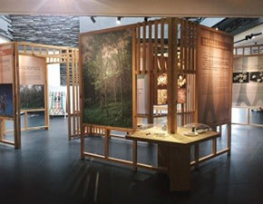 泰雅族的瑰寶-馬告特展展場一隅-展場照片