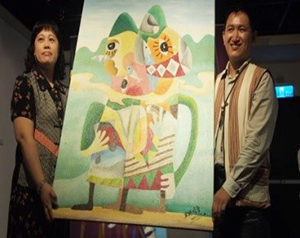 生生不息-米路.哈勇彩繪特展-展場照片