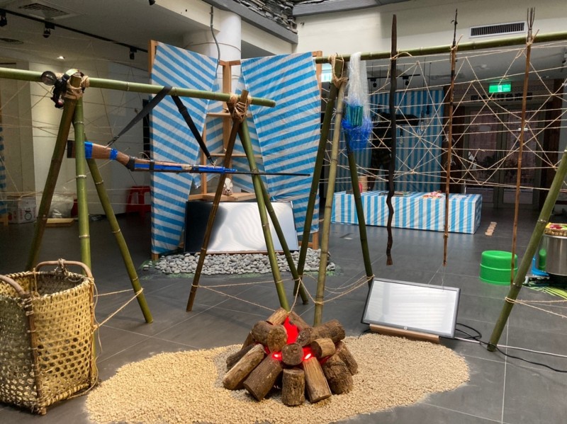 Hata Tmrgyax!(走,去山上!)獵人記憶與技藝傳承特展一隅-展場照片