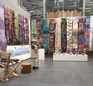 高林美鳳.陳田玉妹雙人聯展編織展示-展場照片